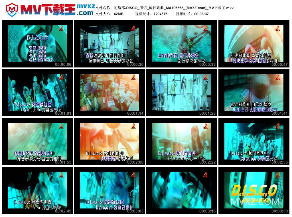 阿筎那-DISCO_国语_流行歌曲_MA106565
